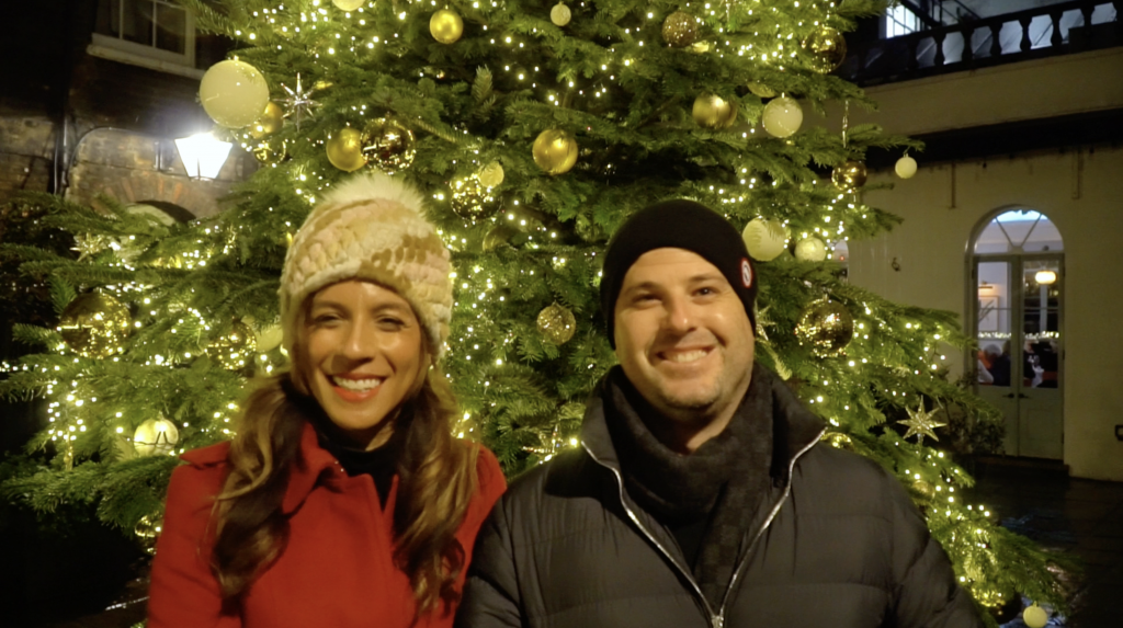 Our guests Crystal and Lindsay, captured during their magical Christmas experience.